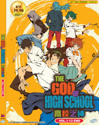 DVD ANIME THE GOD OF HIGH SCHOOL END ENGLISH DUBBED