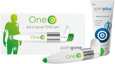 Paingone One + Joint plus Muscle and Joint Gel 60Ml | Portable TENS Pen | Non-Gr