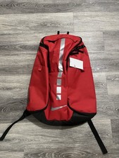 Nike Elite Backpack Reflective Red/Black Adjustable Strap Closure. Brand New
