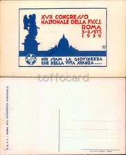 POLITICS CONGRESS FUCI ROME 1929-C95-58