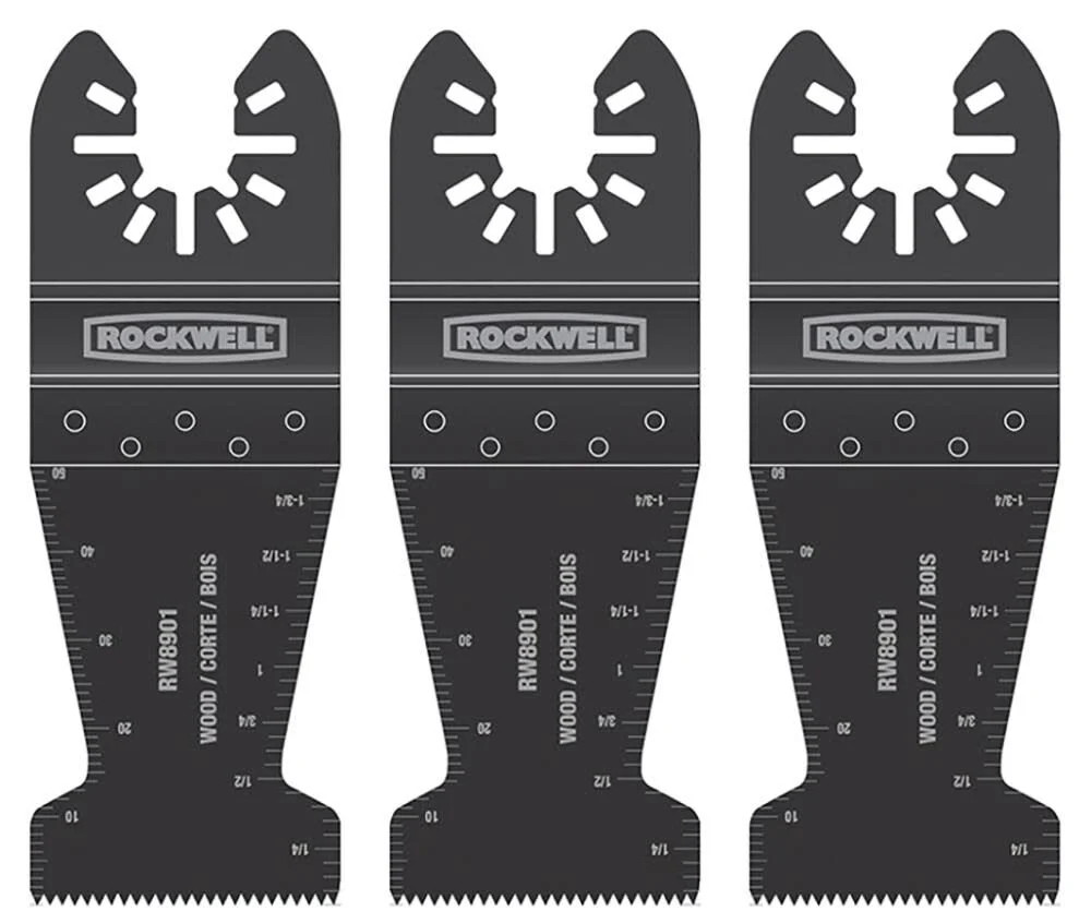 Колеблющиеся лезвия из высокоуглеродистой стали Rockwell из 3-х комплектов 7190₽