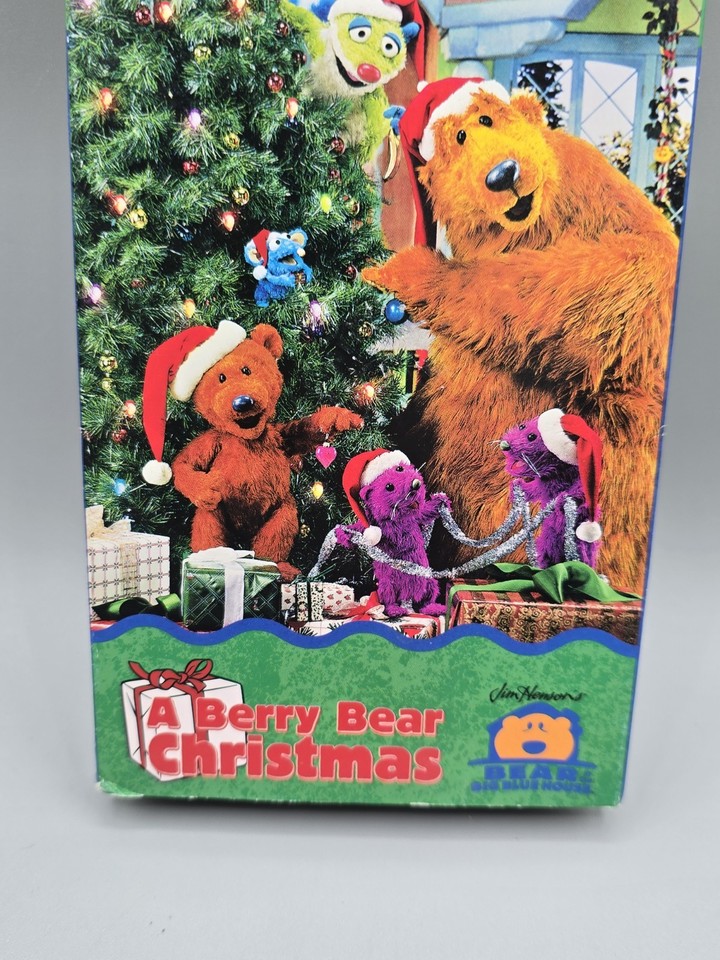 bear-in-the-big-blue-house-a-berry-bear-christmas-vhs-2000-ebay