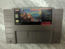 Donkey Kong Country 3: Dixie Kong's Double Trouble! SNES Authentic TESTED