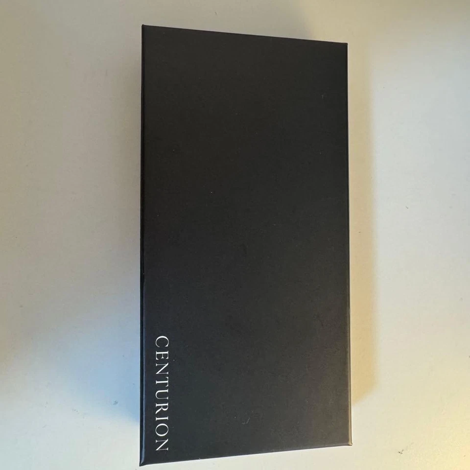 American Express Centurion Card Holders Limited Black Leather Keyring Novelty - Image 4 of 4