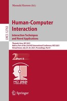 Masaaki Kurosu | Human-Computer Interaction. Interaction Techniques And Novel...