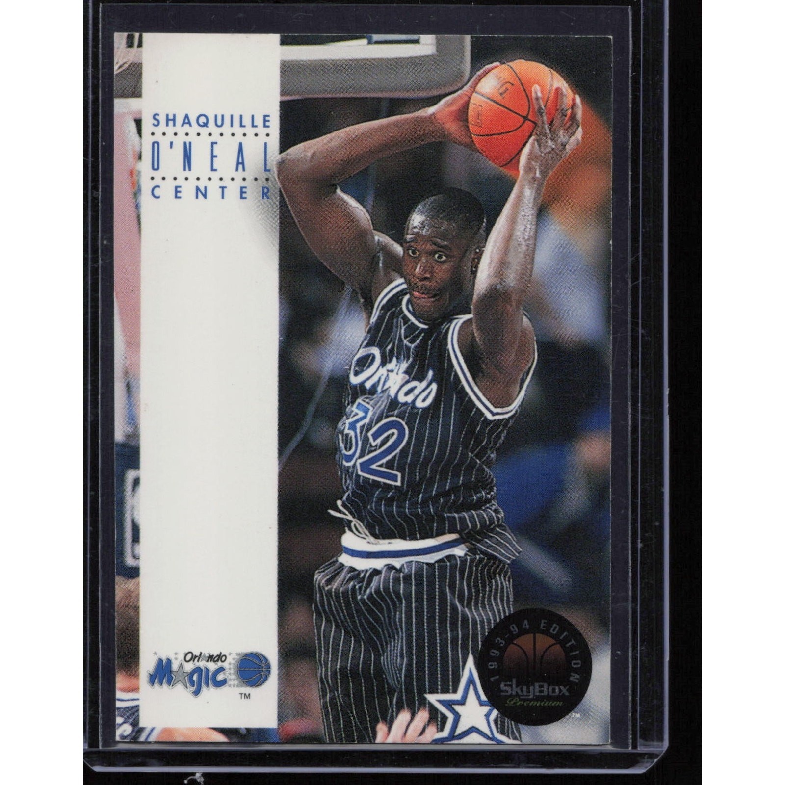 1993-94 Hoops #133 Shaquille O'Neal Promotional Panel 1
