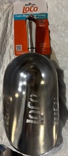 Large Cast Aluminum Scoop 58 Ounces - Scoop Drain Serve Great For Ice Large Cast Aluminum Scoop 58 Ounces - Scoop Drain Serve Great For Ice
