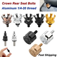 Crown Rear Fender Seat Bolt Screw NUT For Harley Touring Electra Glide Softail