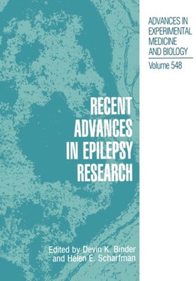 Binder - Recent Advances in Epilepsy Research - New hardback or cased  - X555z