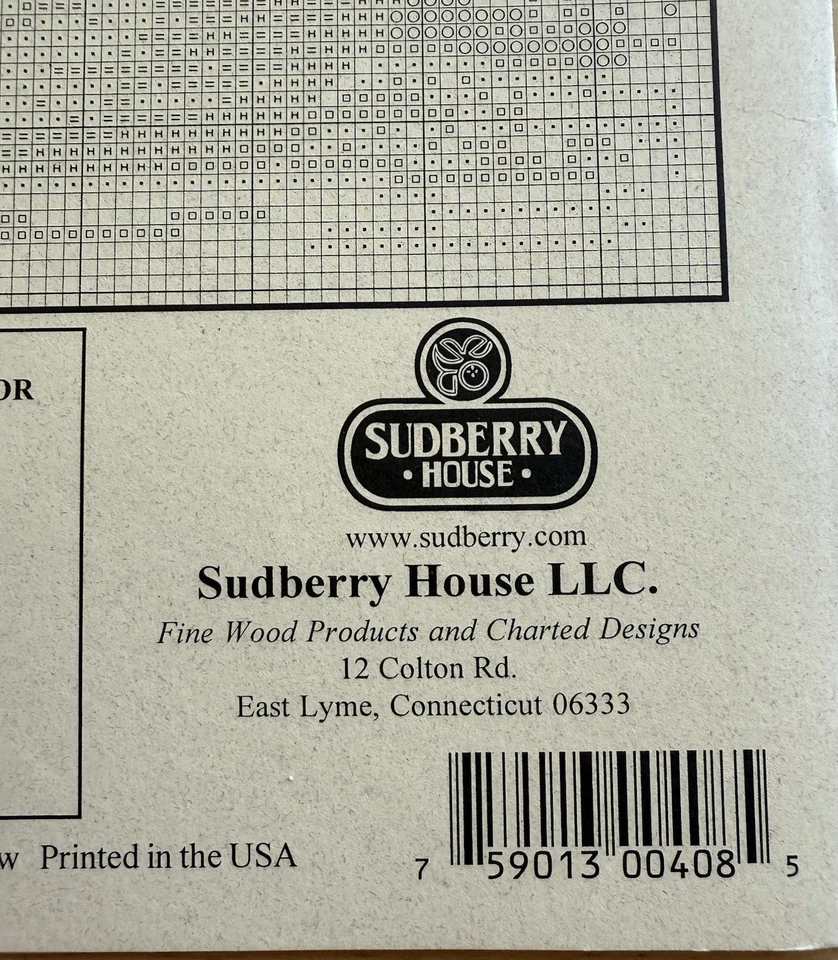 Sudberry House Five Snowmen Counted Cross Stitch Pattern Leaflet - Image 4 of 4