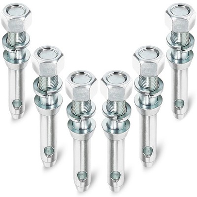 6 Pack Cat 1 Draw Pin Hitch Accessories For Tractors 5.5 In Universal Forged