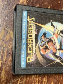 Buck Rogers Atari 2600 Video Game Cartridge -Planet Of Zoom ( Vintage 1983) Sega