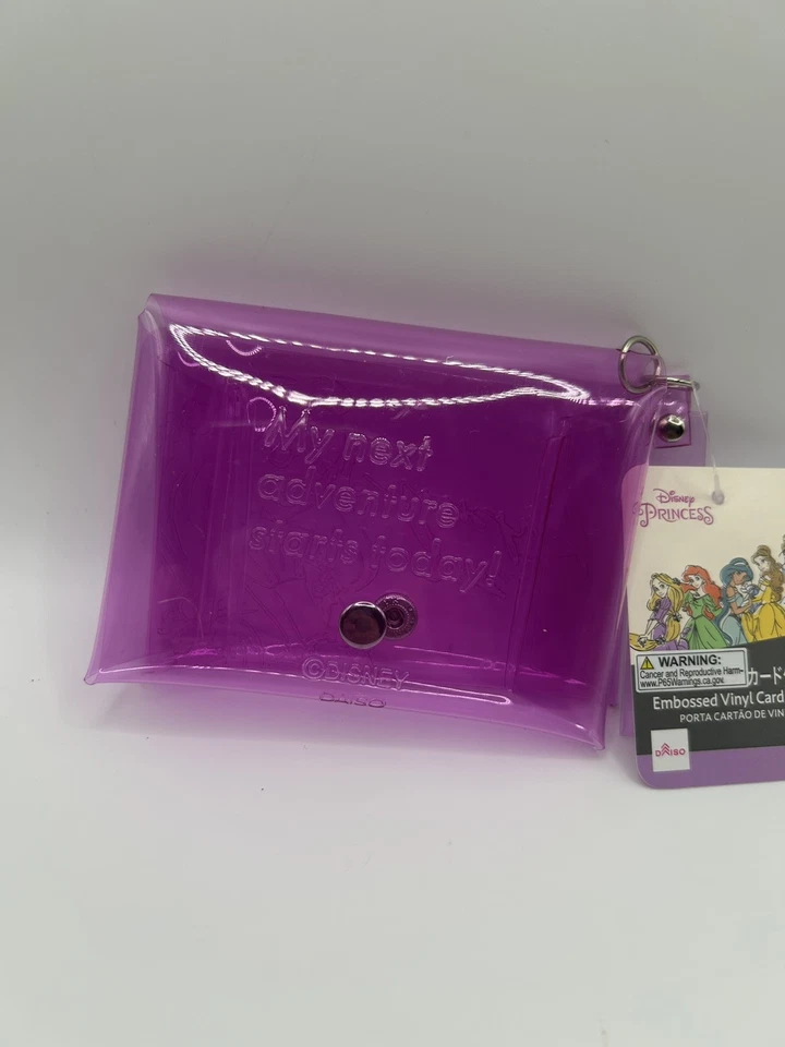 Novo com etiquetas Enrolado Disney Princesa Rapunzel Estojo de Cartão de Vinil em Relevo Kingdom Hearts 3 - Imagem 3 de 4