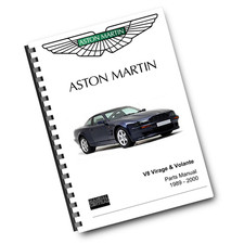 ASTON MARTIN V8 VIRAGE & VOLANTE - 1989 TO 2000 - PARTS MANUAL
