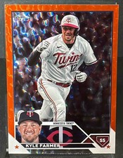 2023 Topps Update Kyle Farmer #US57 Orange Foil 281/299 Twins