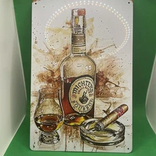 Michter's Small Batch Bourbon - Metal Sign for Bar/Man Cave/Garage/Game Room