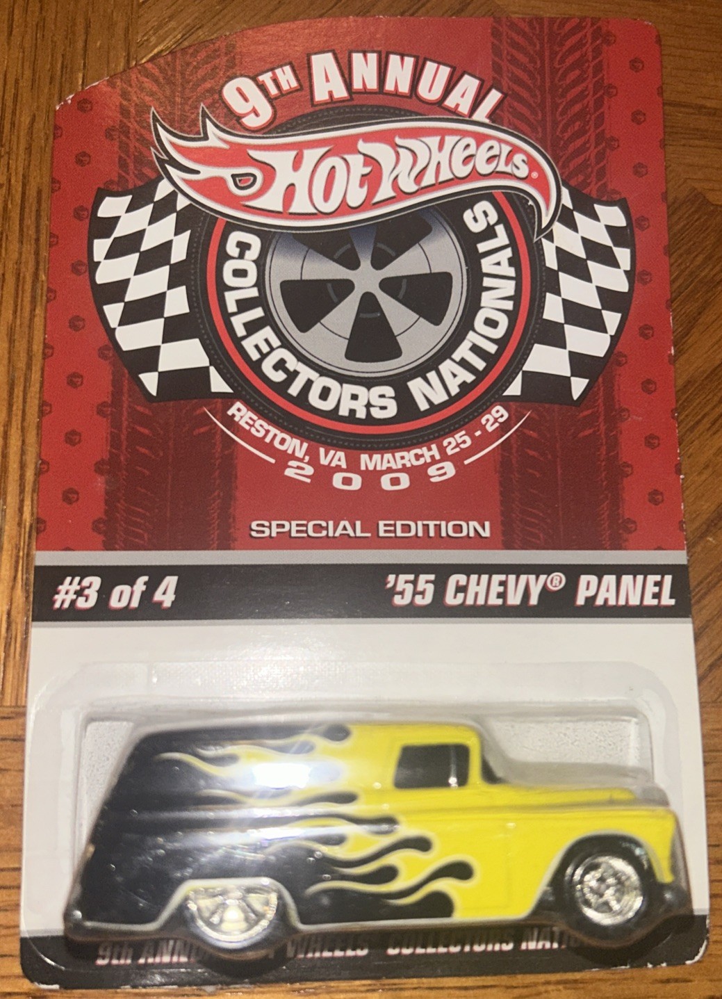 HOT WHEELS 2009, 9th Annual Collectors Nationals, ‘55 Chevy Panel - NEW