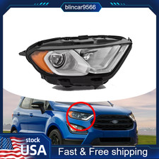 LED DRL Headlight Halogen W/ Bulbs Right GN1Z13008CW For Ford EcoSport 2018-2022