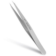 Pointed Tweezers for women Facial hair, Precision Tweezers for Eyebrows, Chin...