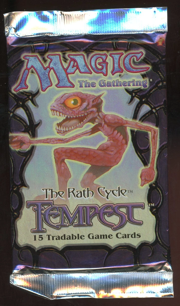 Magic: The Gathering Tempest Sealed Collectible Card Game Packs