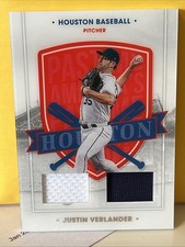 Justin Verlander 2021 Panini Chronicles America’s Pastime Dual Relic #17
