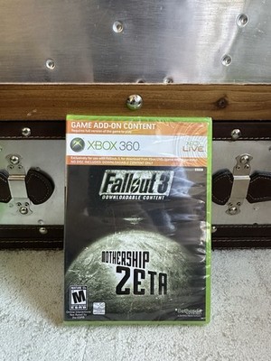 Fallout 3 Mothership Zeta Add-On DLC (Microsoft Xbox 360) BRAND NEW SEALED