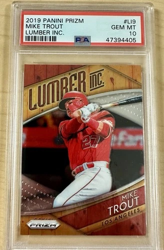 2019 Panini Prizm - Lumber Inc. Mike Trout #LI9