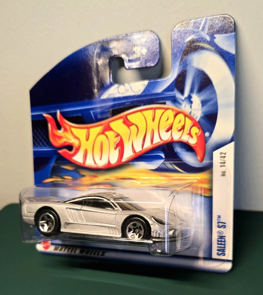 Tarjeta corta Hot Wheels 2000 - Saleen S7 muy rara - muy buena condición como nueva Foto 2 de 4