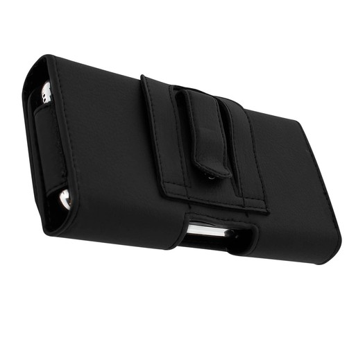 Custodia Cintura Smartphone 5.3, 5.5 Protezione Attacco Clip/ Passante - Nero
