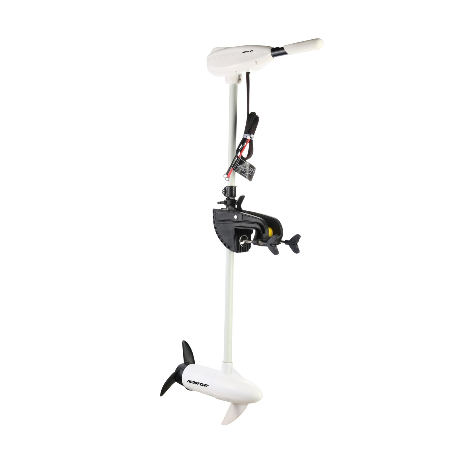 Newport L-Series 86lb Thrust Transom Mounted Saltwater Electric Trolling Moto...