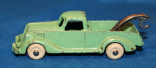HUBLEY TOW TRUCK - CAST IRON - 1930s - 3 7/8 INCHES - NICEST ON EBAY - EX COND.
