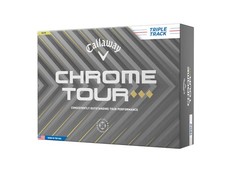 Callaway Chrome Tour Triple Diamond 25 Triple Track Golf Balls, 1 Dozen 12 Bal 