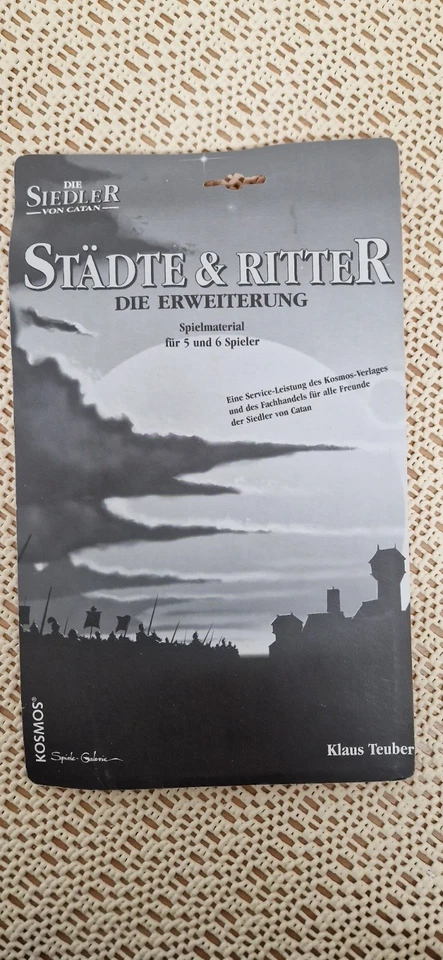 Die Siedler von Catan Städte+Ritter Die Erweiterung 5 und 6 Spieler.NEU+OVP Holz - Bild 4 von 4