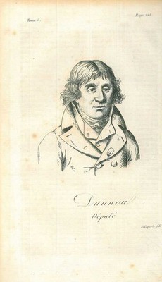 Portrait of Pierre Claude Francois Daunou