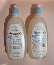 Aveeno Baby Daily Moisture Wash  Shampoo Natural Oat Extract
