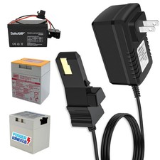12V Battery Charger for Power Wheels Gray Battery and Orange Top Battery 12V