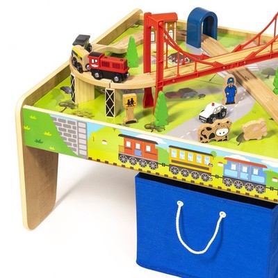 50 piece Train Set with Train Play Table BRIO and Thomas