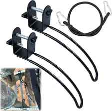 Metal Treestand Stirrups with Elastic Rope Rapid Climb black