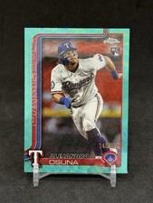 2025 Topps Chrome Update #USC174 Alejandro Osuna Aqua Refractors #/199