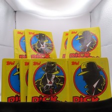 Dick Tracy Movie 1990 Topps Lot of 9 Unopened Sealed Wax Trading Card Packs