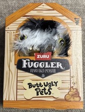 NEW Fuggler Butt Ugly Pets 9" CHEEZEE Calico Cat Funny Ugly Monsters