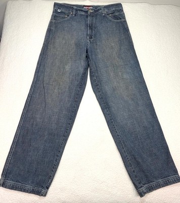Evolution Nineteen Seventy Two Blue Denim Extra baggy Jeans Men 36x34 Y2K Skater