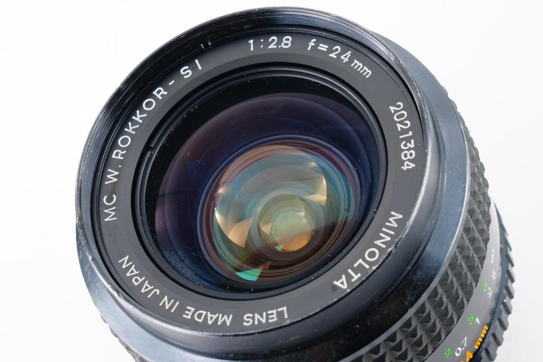 希少 minolta MC W.ROKKOR-SI 24mm F2.8 84 Rare Minolta Mc W.Rokkor-Si 24Mm F2.8 84 | eBay