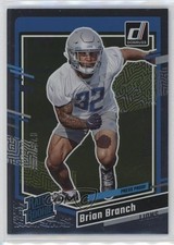 2023 Panini Donruss Rated Rookie Press Proof Silver /100 Brian Branch #328 11nq