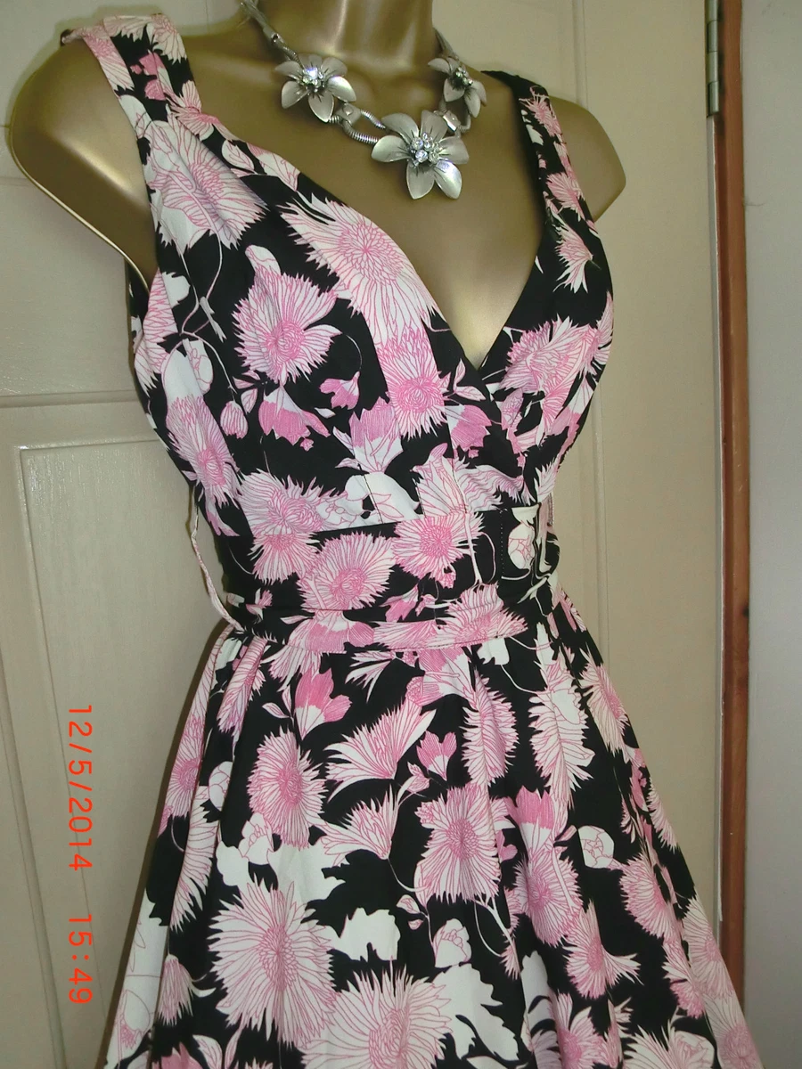 Daisy print shop tea dress