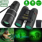 30x60 40x60 Zoom Day/Night Vision Binoculars Optical Monocular Hunting Camping