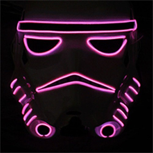 Star Wars Stormtrooper Cosplay Halloween LED Wearable Mask Helmet Headwear Props - Picture 12 of 26