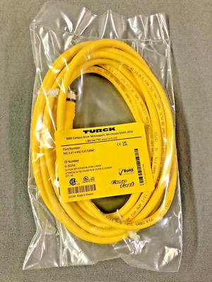 Turck RKC 4.4T-4-RSC 4.4T/S3060 Cordset 4 Pin M12 Straight 4m Flexlife /C-Track