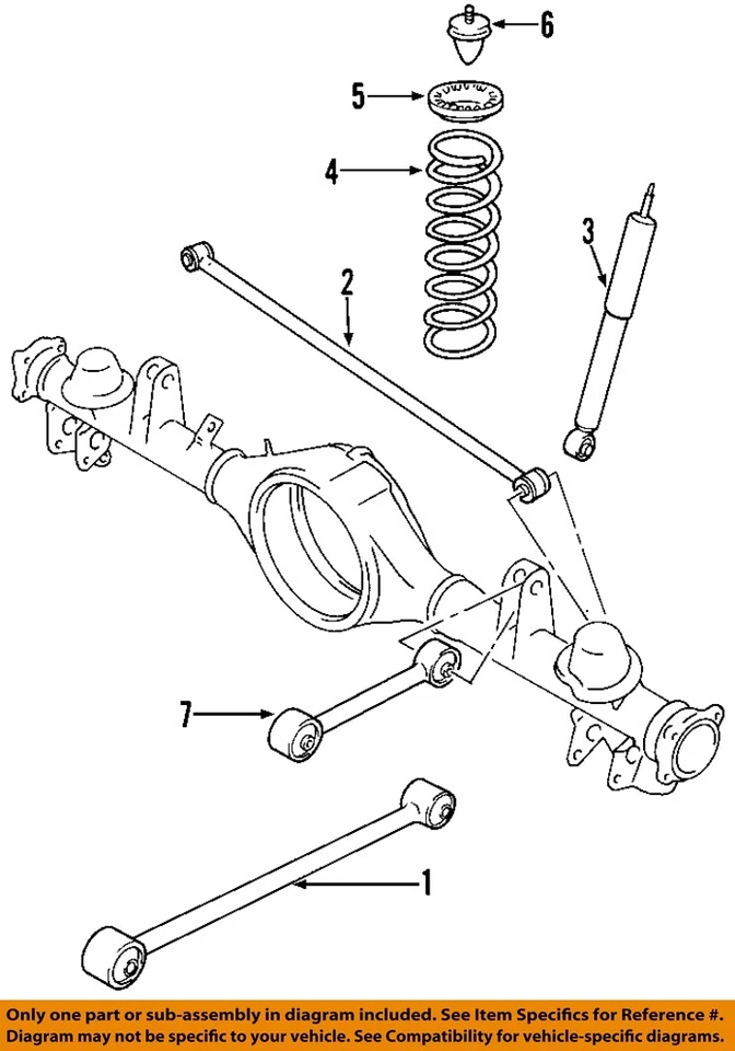 Muelle helicoidal trasero usado se adapta a: Chevrolet Tracker 2000 trasero 4x4 4 puertas grado A Foto 3 de 4