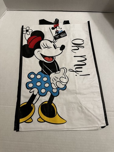 Disney/Best Brand Minnie Mouse borsa riutilizzabile 13,5” x 19” x 8” - Foto 1 di 2
